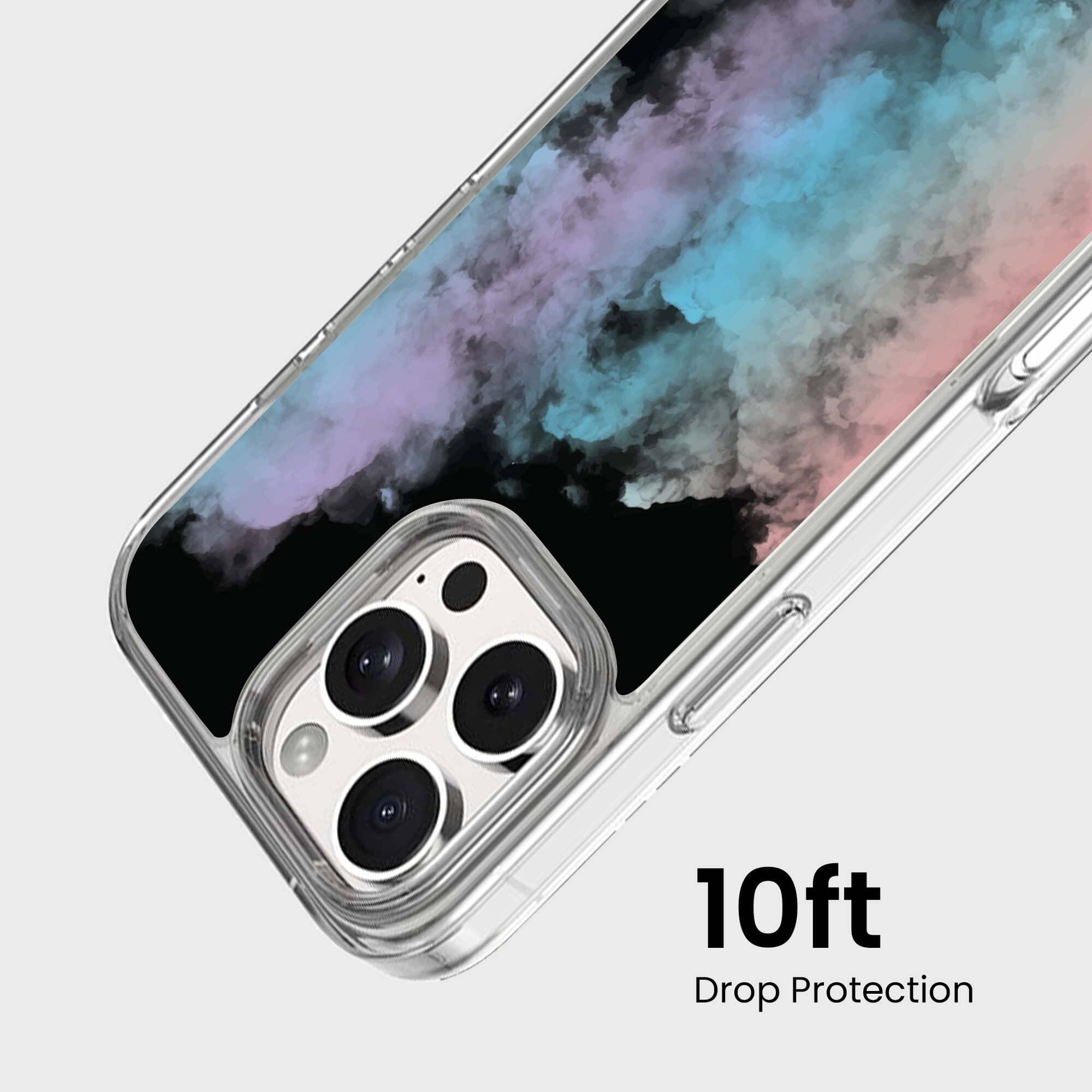 iPhone 16 Pro Case With MagSafe - Rainbow Cloud