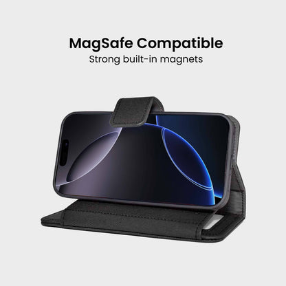 iPhone 16 Pro Max Leather Wallet Case With MagSafe - Sunset Blvd