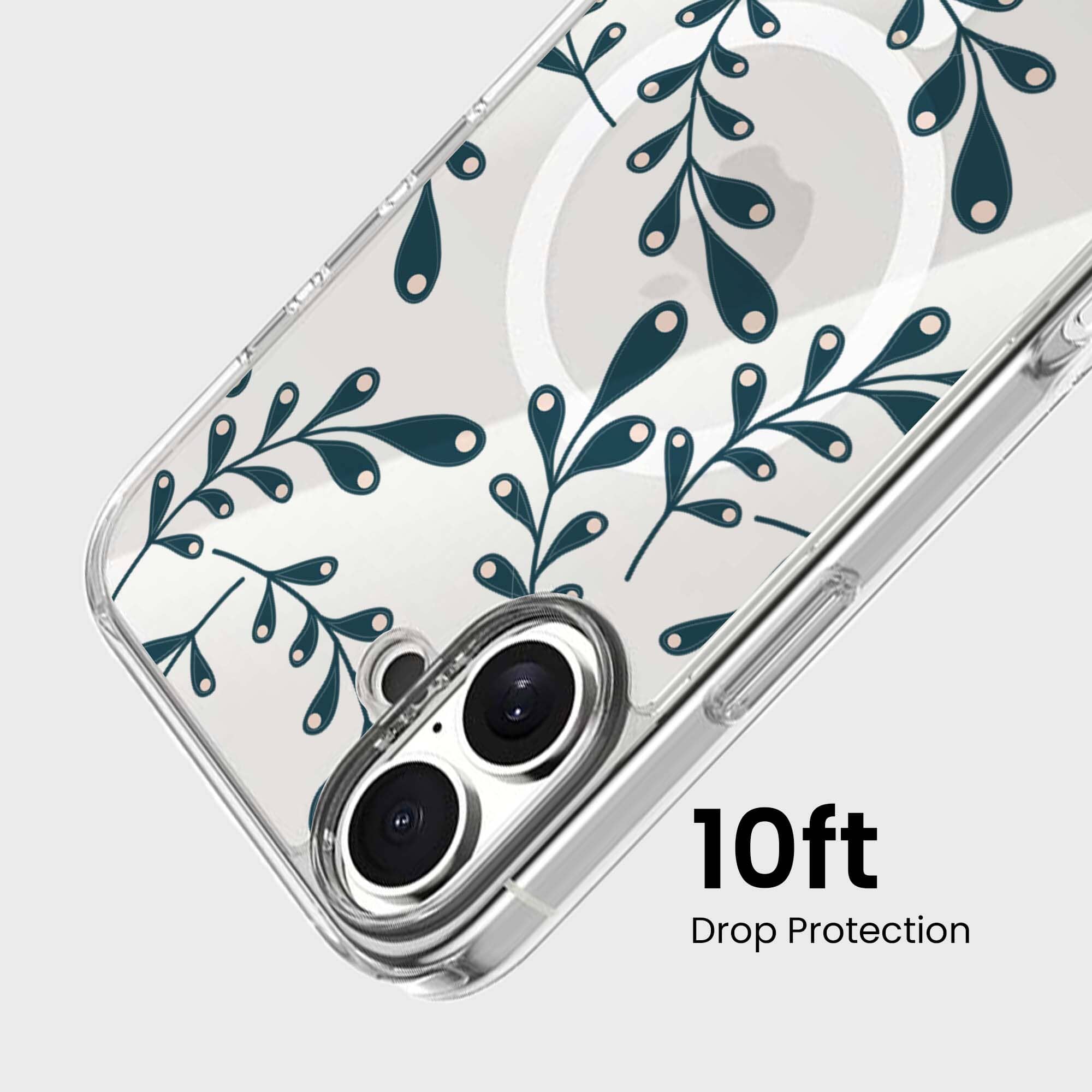 iPhone 16 Clear Case - Lullaby Design