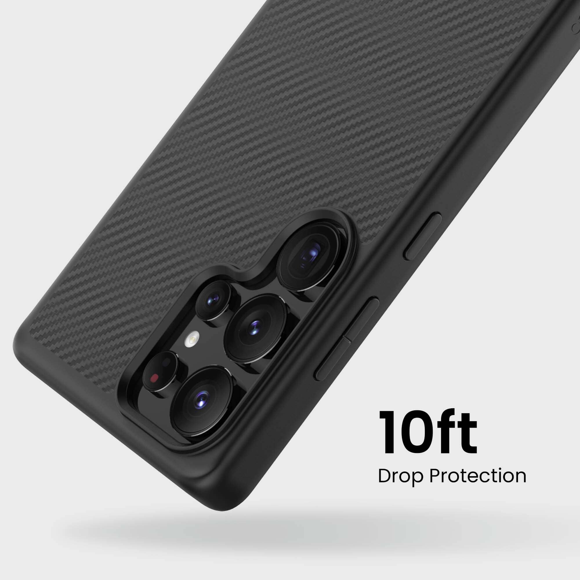 Samsung Galaxy S25 Ultra Aramid Fiber Military-Grade Protective Case