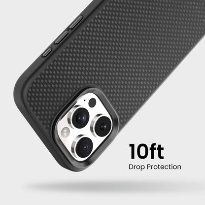 iPhone 16 Pro Max Aramid Fiber Weave Pattern Case