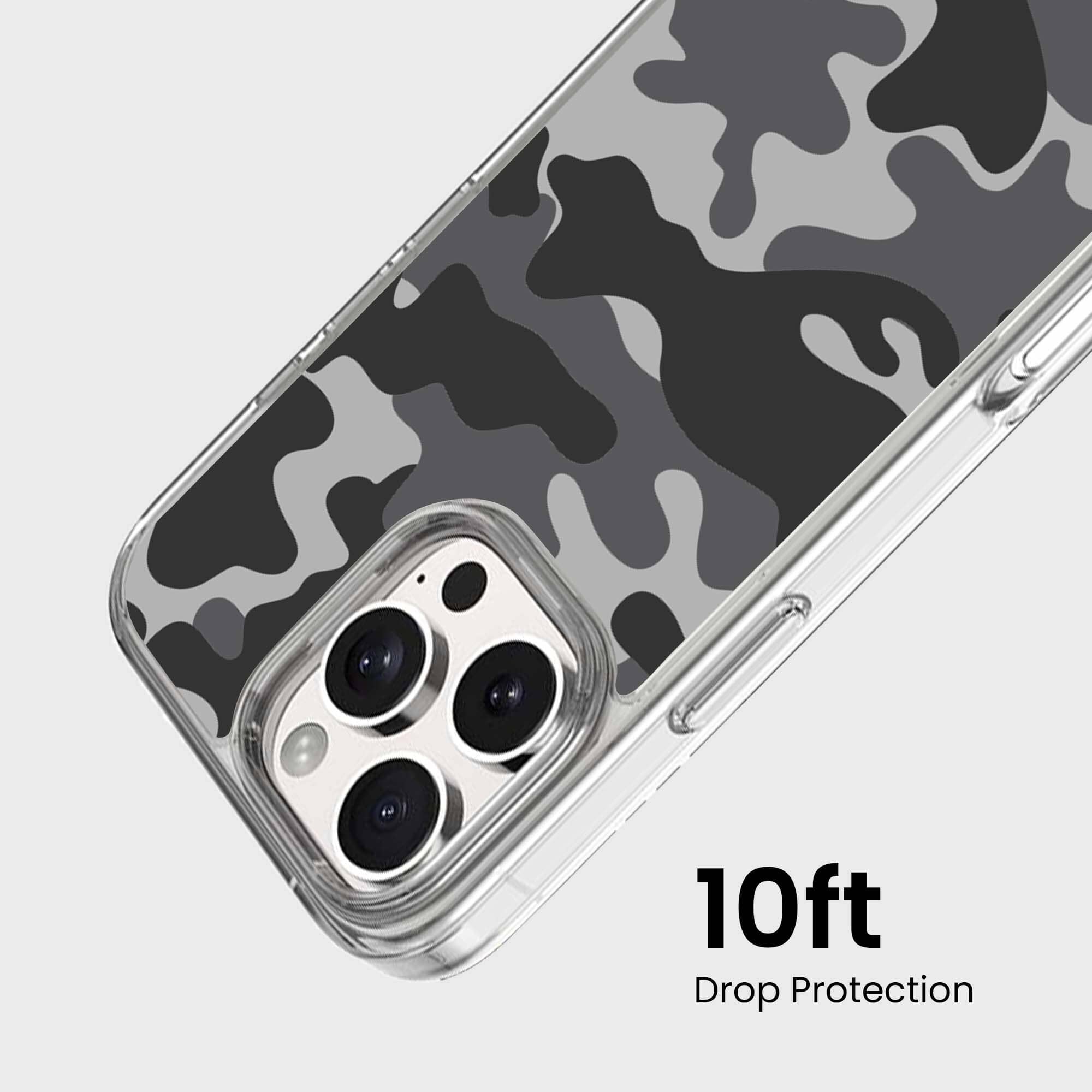 iPhone 16 Pro Case With MagSafe - Black Camo