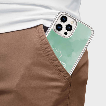 iPhone 16 Pro Max Case With MagSafe - Green Flower