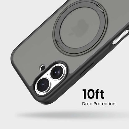 iPhone 16 Frost Case with 360 MagSafe Kickstand
