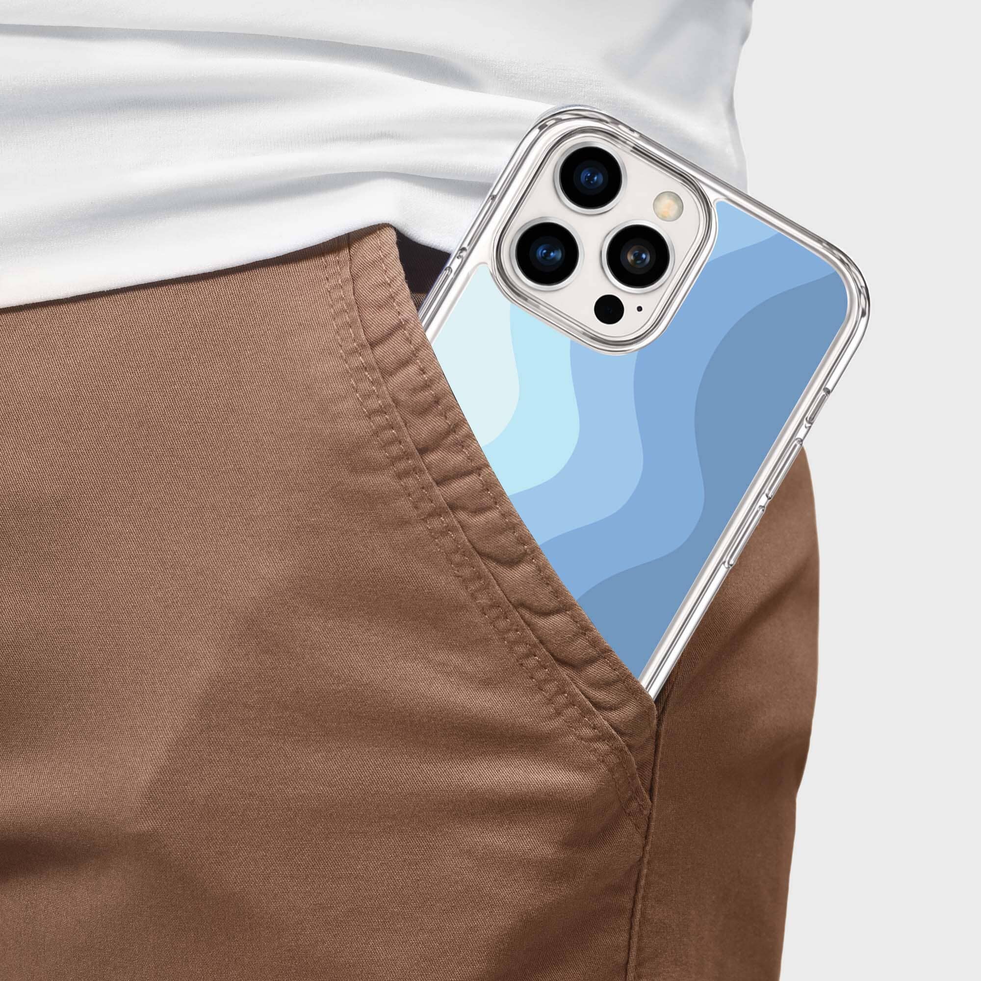 iPhone 16 Pro Max Case With MagSafe - Blue Wave