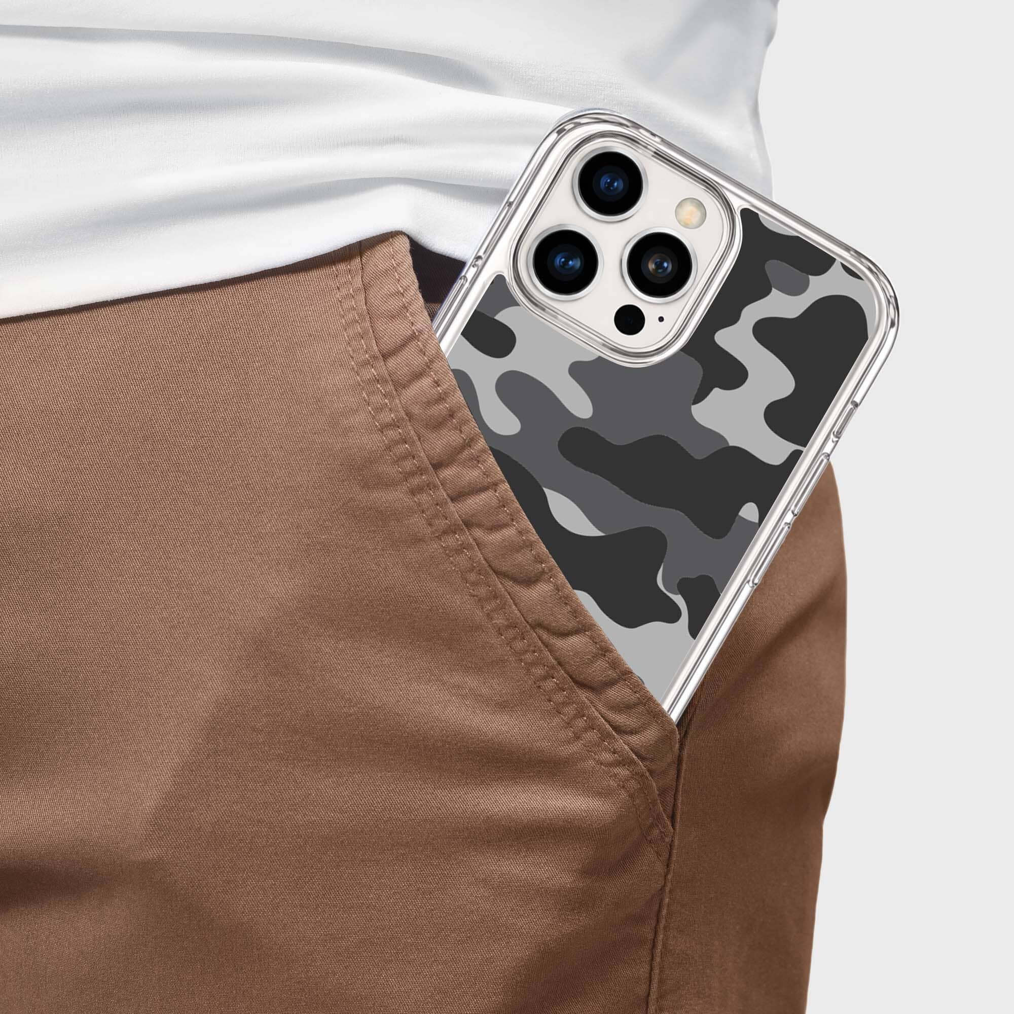 iPhone 16 Pro Case With MagSafe - Black Camo