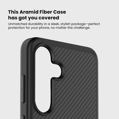 Samsung Galaxy S25 Aramid Fiber Military-Grade Protective Case