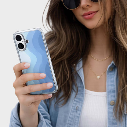 iPhone 16 Case With MagSafe - Blue Wave
