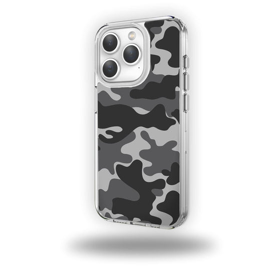 iPhone 15 Pro Case With MagSafe - Black Camo