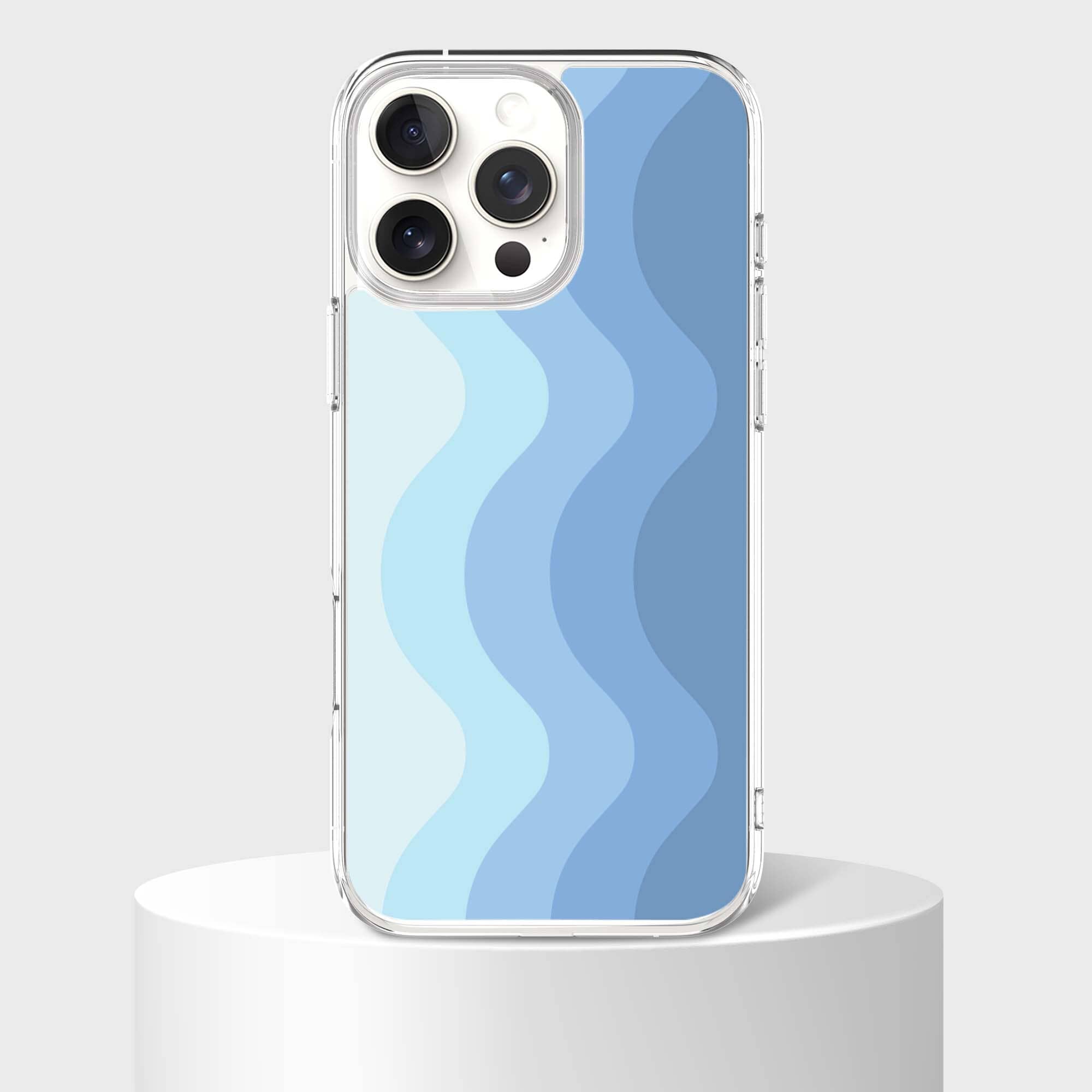 iPhone 16 Pro Max Case With MagSafe - Blue Wave – Caseco Inc