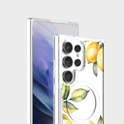 Samsung Galaxy S25 Ultra Lemons Clear Case