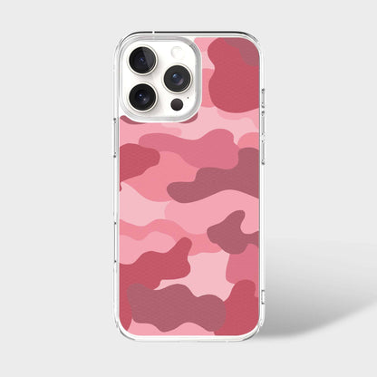MagSafe iPhone 16 Pro Pink Camo Case