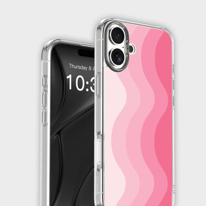 MagSafe iPhone 16 Pink Wave Case