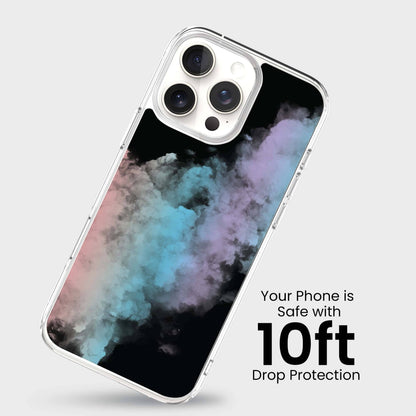 iPhone 16 Pro Case With MagSafe - Rainbow Cloud