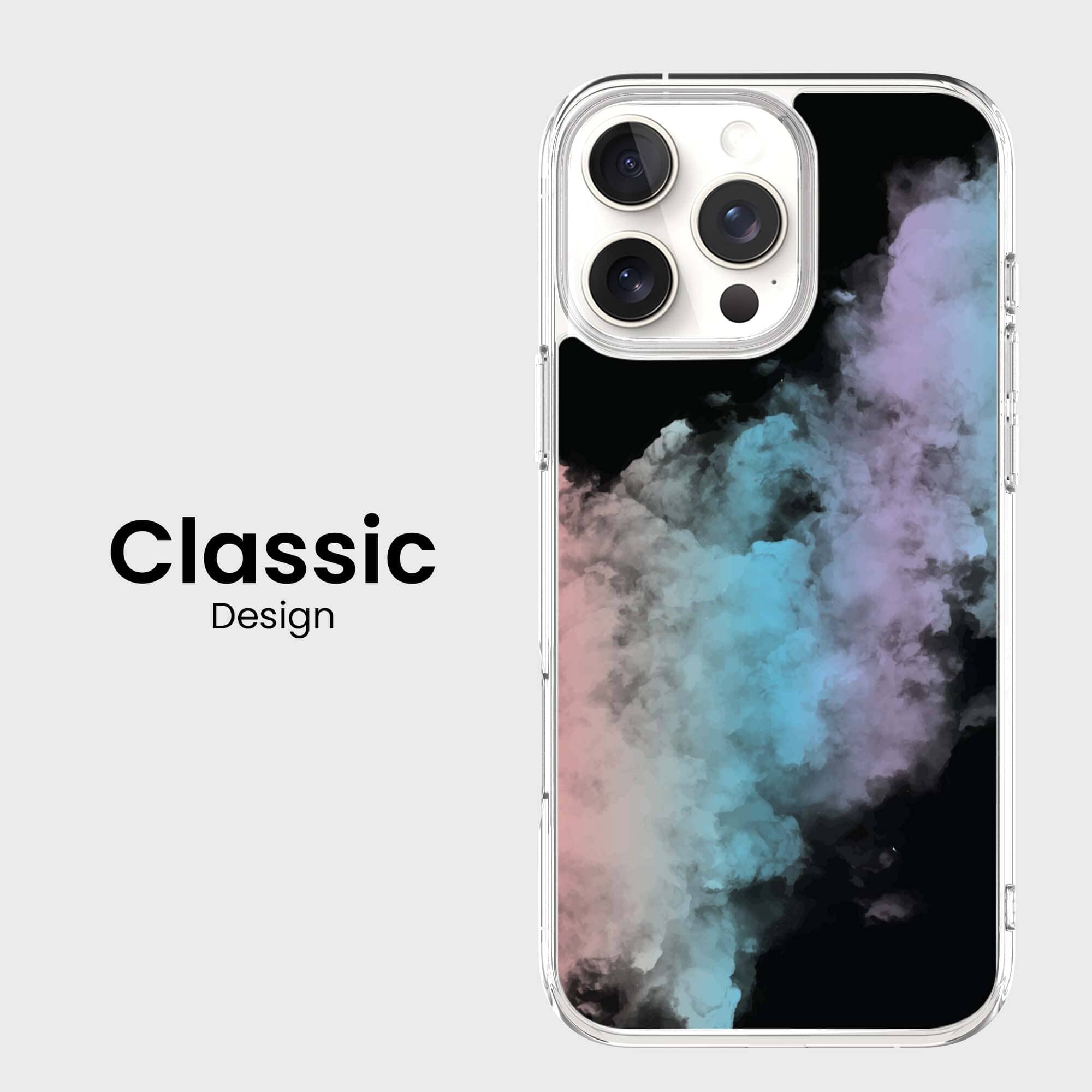 iPhone 16 Pro Case With MagSafe - Rainbow Cloud
