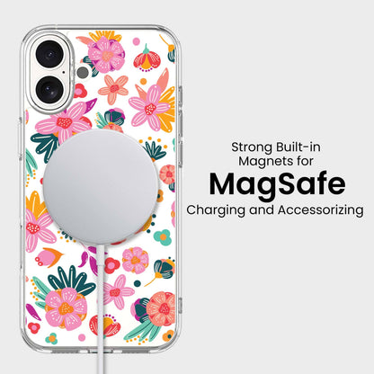iPhone 16 Case With MagSafe - Spring Flower