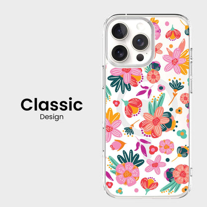 iPhone 16 Pro Case With MagSafe - Spring Flower