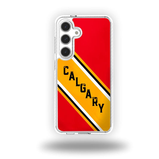 Samsung Galaxy S24 Calgary Design Clear Case
