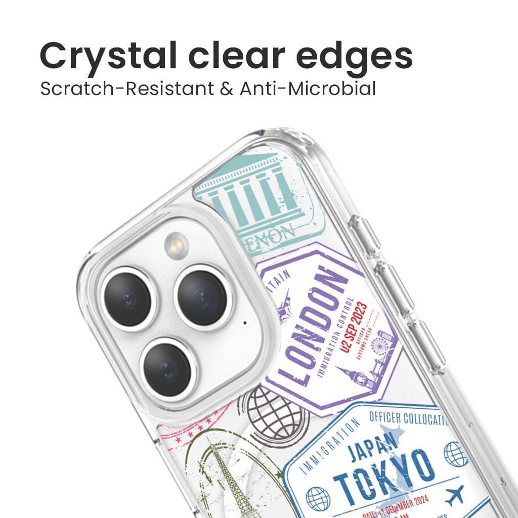 iPhone 15 Pro Max Clear Case - Study Abroad