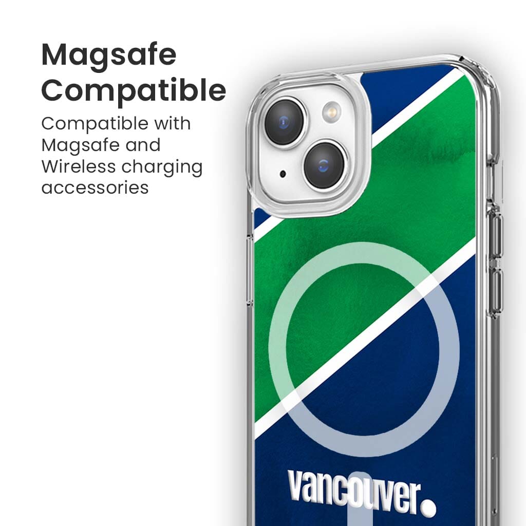 MagSafe iPhone 15 Vancouver Design Clear Case