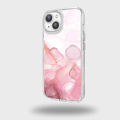 MagSafe iPhone 13 Pink Marble Case