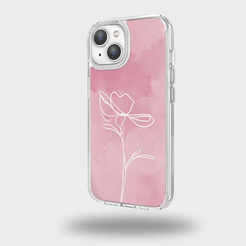 MagSafe iPhone 13 Pink Flower Case