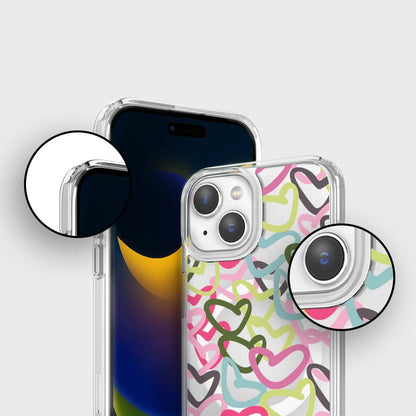 iPhone 13 Clear Case - Graffiti Design