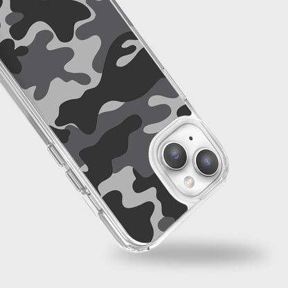 iPhone 15 Case With MagSafe - Black Camo