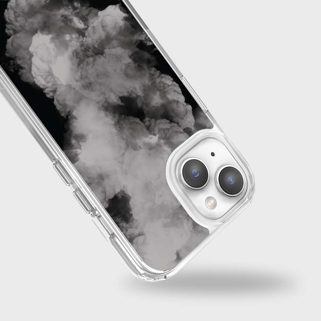 iPhone 15 Case With MagSafe - White Cloud