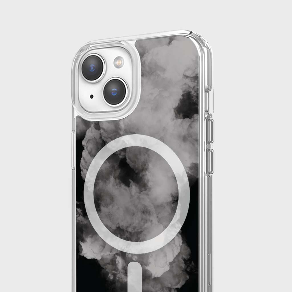 MagSafe iPhone 14 White Cloud Case