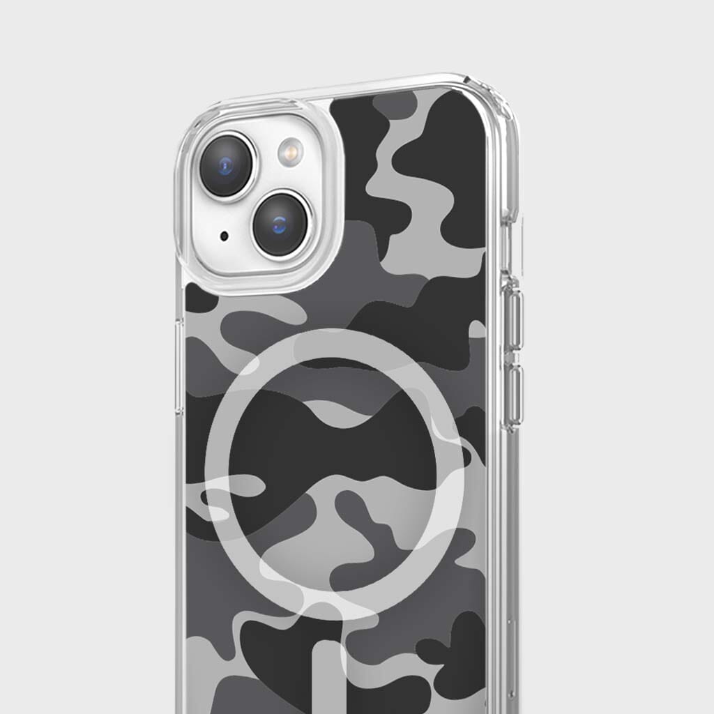 MagSafe iPhone 14 Black Camo Case