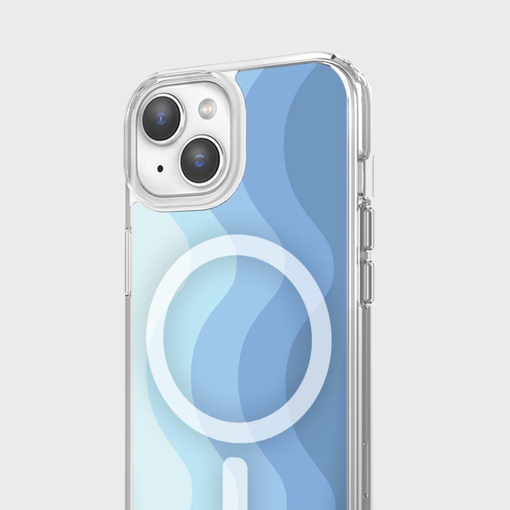 MagSafe iPhone 13 Blue Wave Case