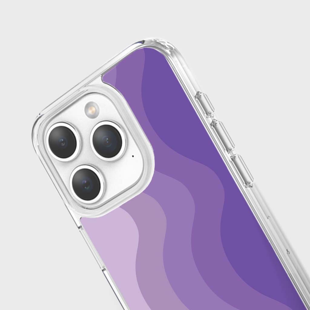 iPhone 15 Pro Max Case With MagSafe - Purple Wave