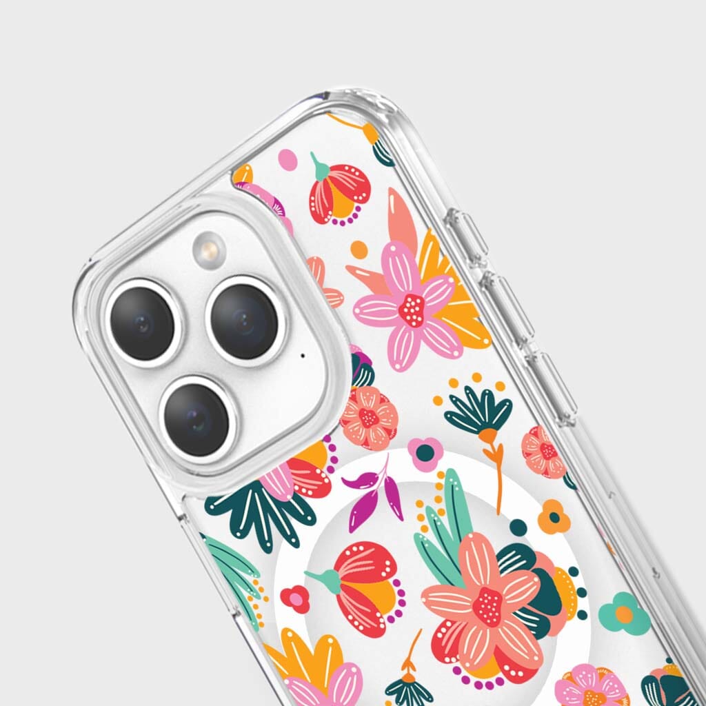 iPhone 15 Pro Max Case With MagSafe - Spring Flower