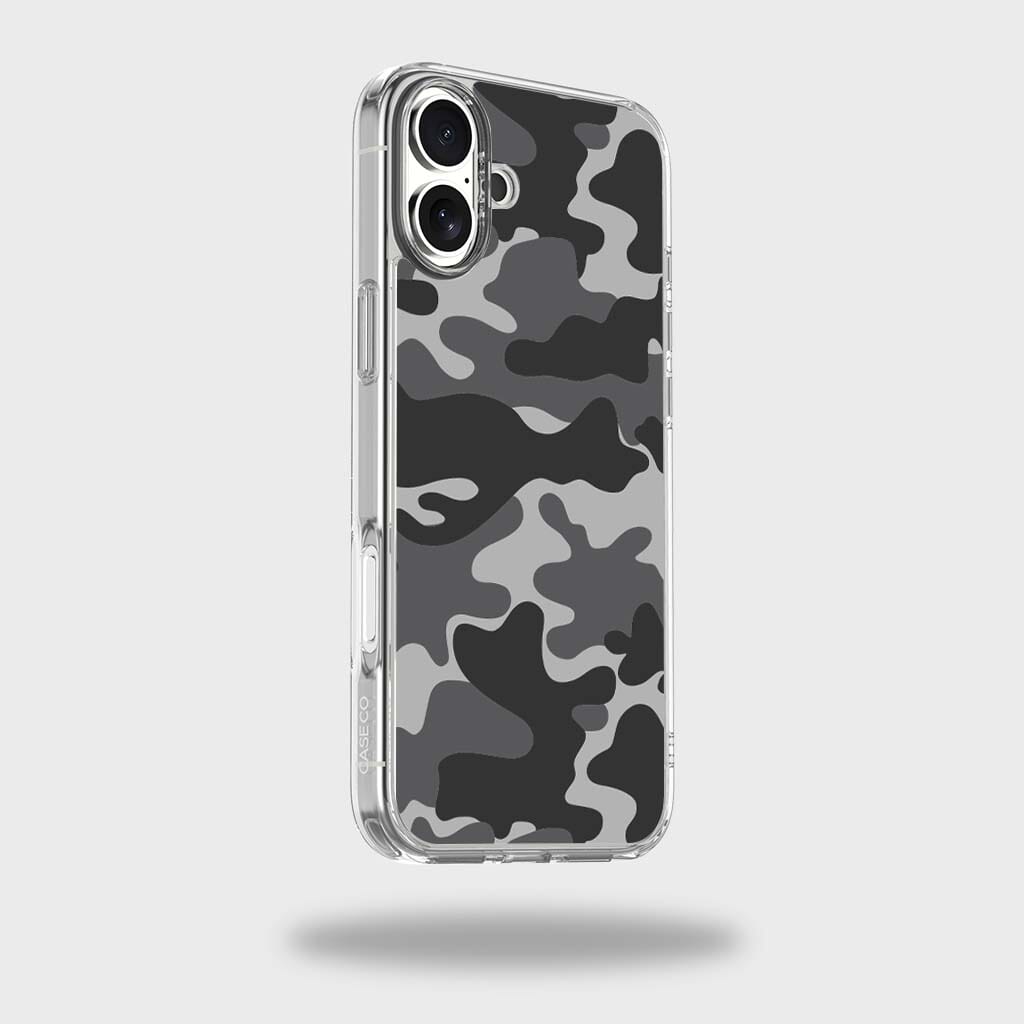 iPhone 16 Case With MagSafe - Black Camo