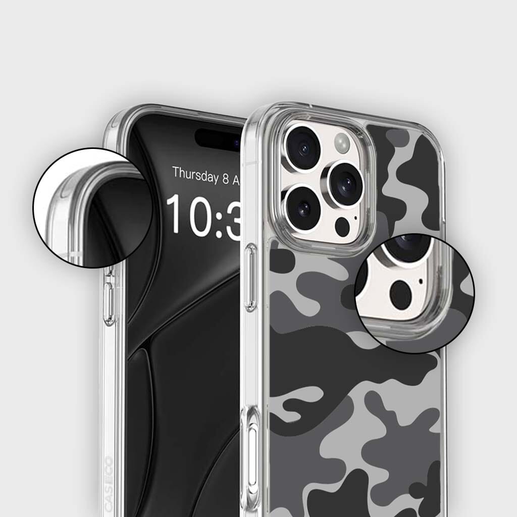 iPhone 16 Pro Max Case With MagSafe - Black Camo