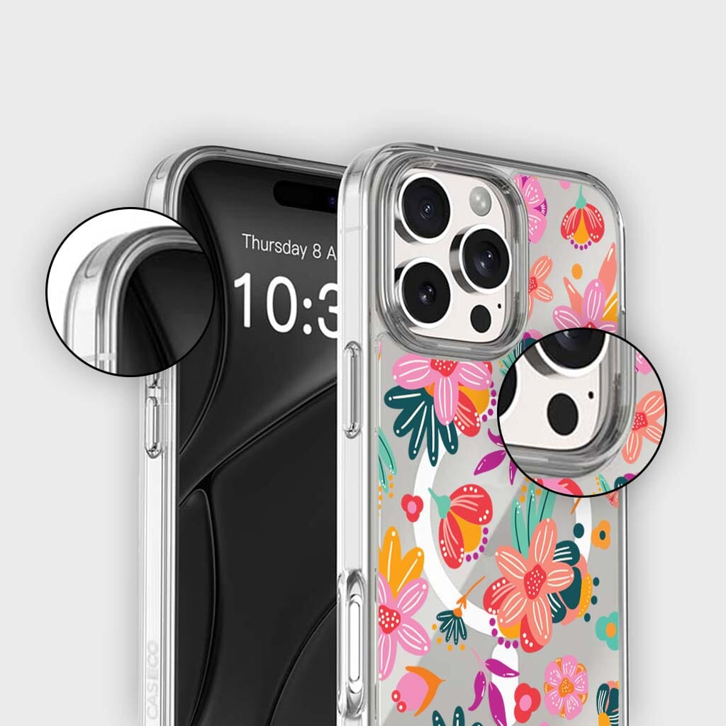 iPhone 16 Pro Max Case With MagSafe - Spring Flower