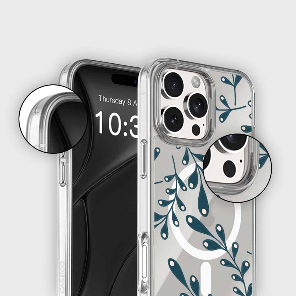 iPhone 16 Pro Max Clear Case - Lullaby Design