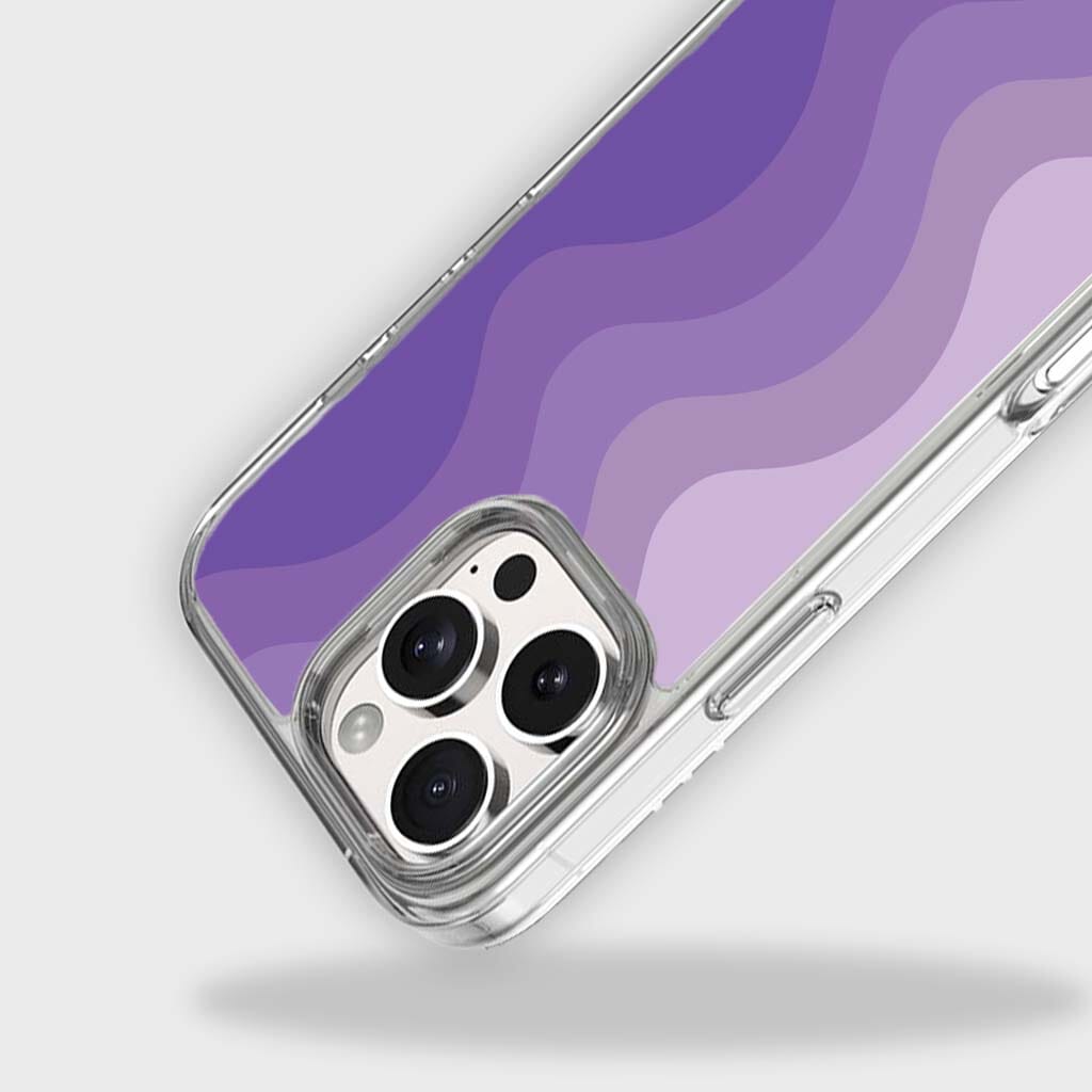 iPhone 16 Pro Case With MagSafe - Purple Wave