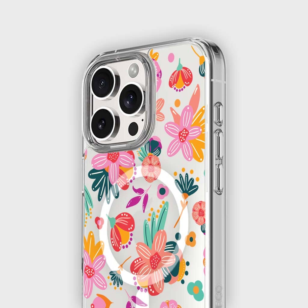 iPhone 16 Pro Case With MagSafe - Spring Flower