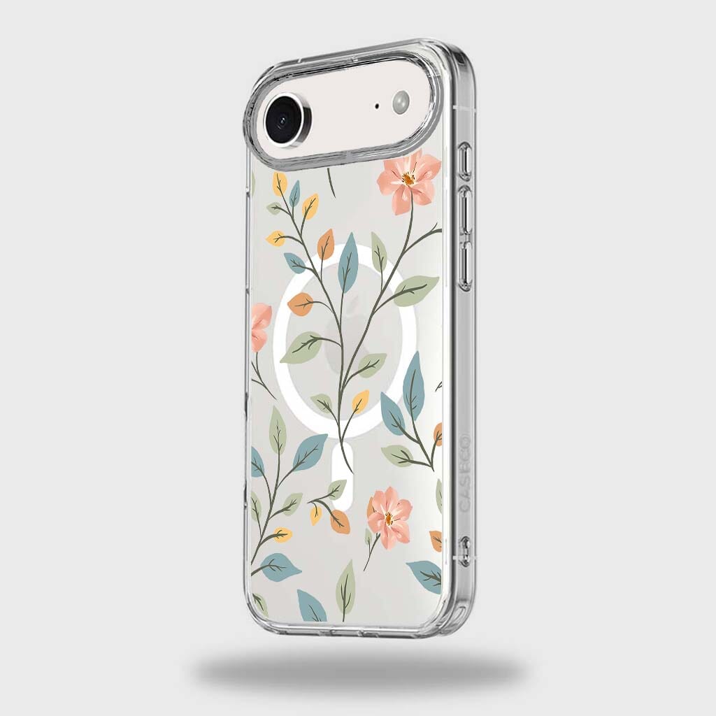 MagSafe iPhone 17 Air Easter Floral Clear Case