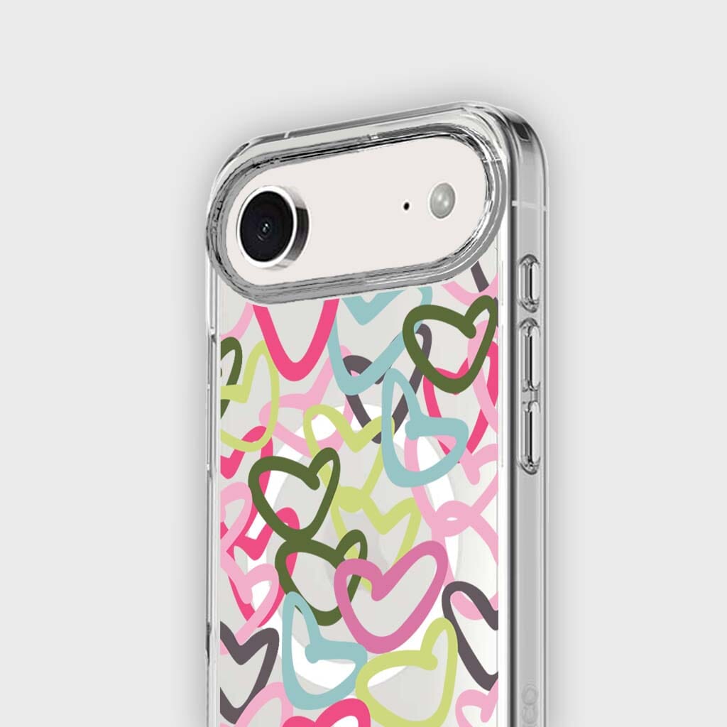 iPhone 17 Air Clear Case - Graffiti Design