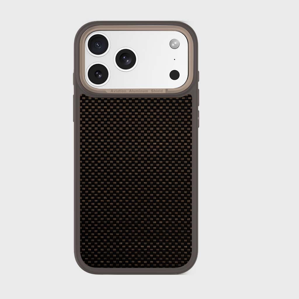 iPhone 17 Pro Max Aramid Fiber Weave Pattern Case