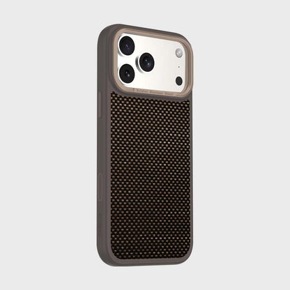iPhone 17 Pro Max Aramid Fiber Weave Pattern Case