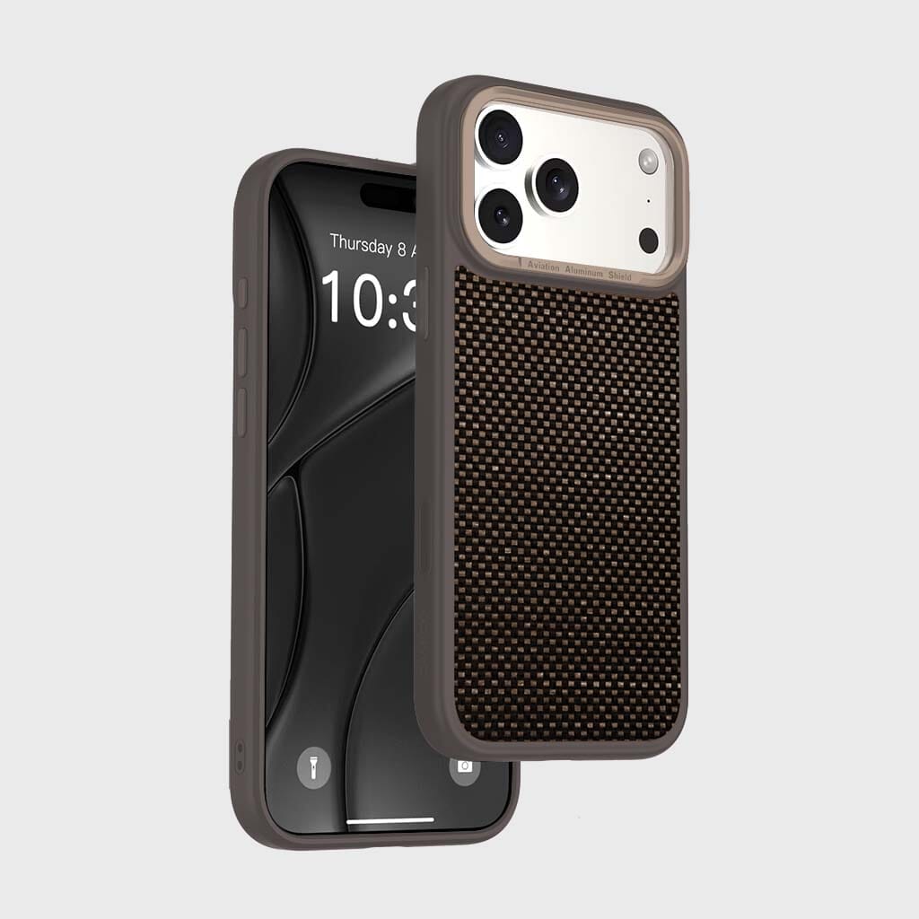 iPhone 17 Pro Max Aramid Fiber Weave Pattern Case