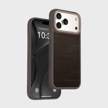 iPhone 17 Pro Max Aramid Fiber Weave Pattern Case