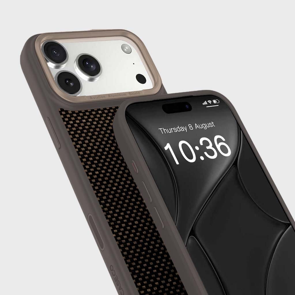 iPhone 17 Pro Max Aramid Fiber Weave Pattern Case