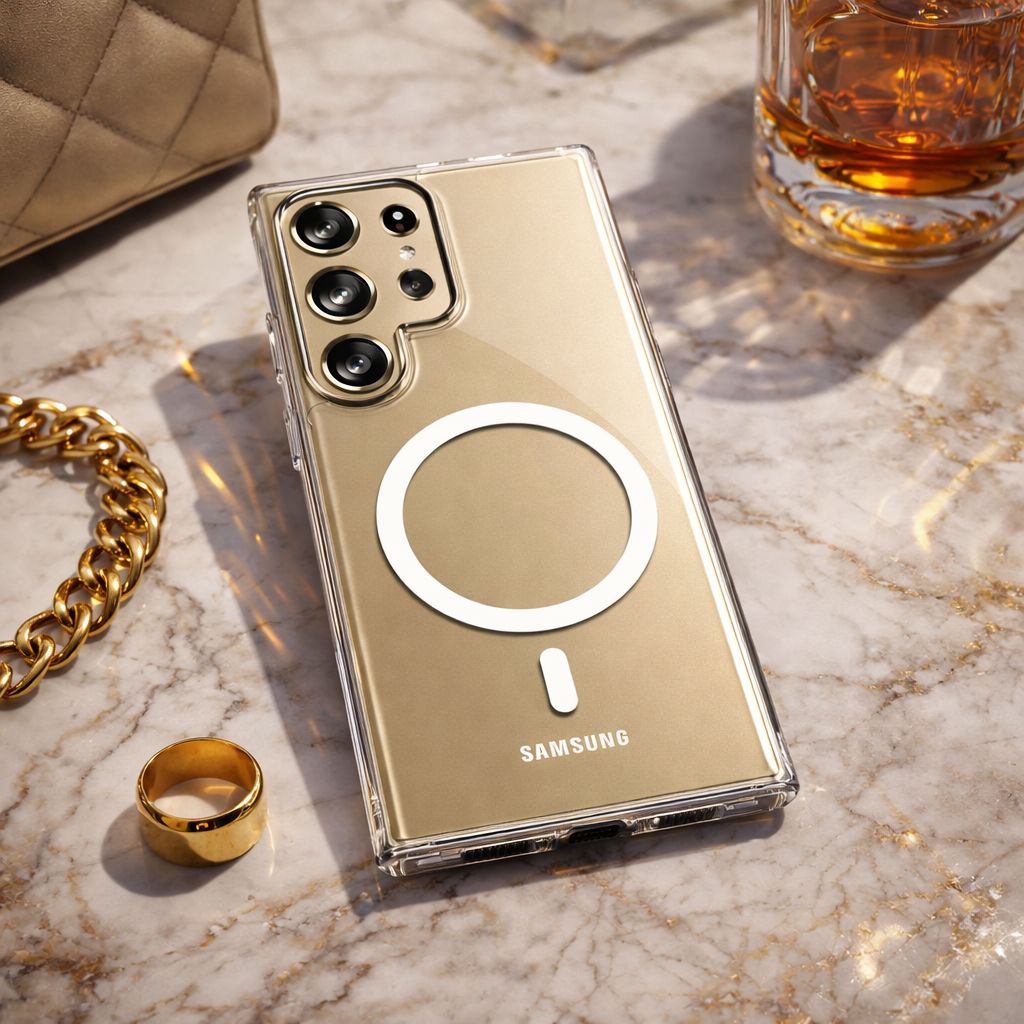 Samsung Galaxy S26 Ultra Clear Case with MagSafe