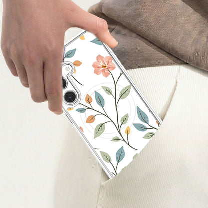 Samsung Galaxy S25 Easter Floral Clear Case