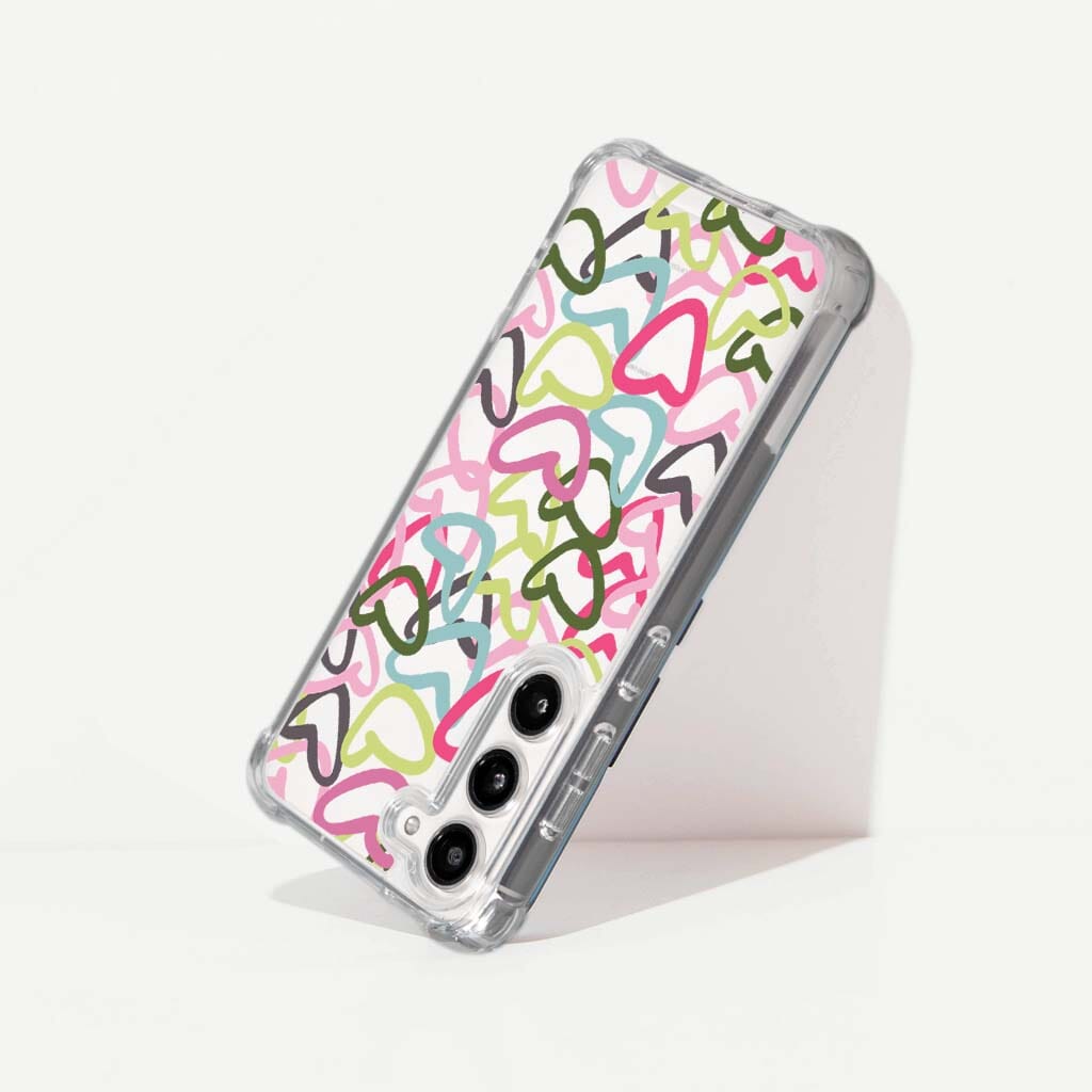 Samsung Galaxy S25 Clear Case - Graffiti Design